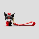 جاکلیدی اسکلتی کرومی مدل Queen of Hearts کد Hsm-155d6