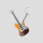 فندک گازی و جاکلیدی طرح گیتار الکتریک کد Ksh-597d9