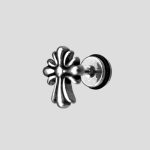 پیرسینگ طرح صلیب کروم هارتز کد Hsn-626d2