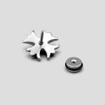 پیرسینگ کروم هارتز مدل Big Cross کد Hsn-626d3 - Image 4