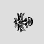 پیرسینگ کروم هارتز مدل Big Cross کد Hsn-626d3