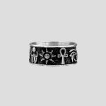 حلقه طرح مصر باستان مدل Egyptian Symbols کد Njd-181 - Image 4