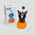 چراغ خواب و مداد تراش طرح کدو هالووین مدل Kuromi کد Zre-375d8 - Image 10