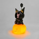 چراغ خواب و مداد تراش طرح کدو هالووین مدل Kuromi کد Zre-375d8 - Image 7