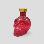 بطری جمجمه رنگی ظرفیت 300 میلی‌لیتر مدل Mini Skull درب پیچی کد Shg017