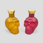 بطری جمجمه بلک لایت ظرفیت 300 میلی‌لیتر مدل Mini Skull درب پیچی کد Shg017 - Image 2