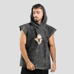 هودی وست لش جمجمه راک مدل Rowdy Rebel کد Spl-021d3 رنگ مشکی - Image 5