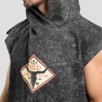 هودی وست لش جمجمه راک مدل Rowdy Rebel کد Spl-021d3 رنگ مشکی - Image 6