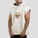هودی وست لش جمجمه راک مدل Rowdy Rebel کد Spl-021d3 رنگ شیری - Image 6