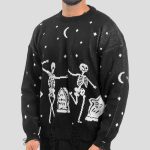 دورس بافت اسپرت اسکلتی مدل Dancing Skeleons کد Nyn-892d2 - Image 5