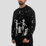 دورس بافت اسپرت اسکلتی مدل Dancing Skeleons کد Nyn-892d2 - Image 3