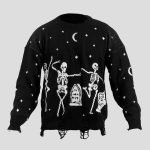 دورس بافت اسپرت اسکلتی مدل Dancing Skeleons کد Nyn-892d2 - Image 6