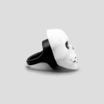 انگشتر چراغ دار هالووین طرح جمجمه کد Shn-730d4 - Image 3