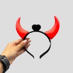 تل چراغ دار هالووینی طرح دیو مدل Black Heart کد Shn-224d4 - Image 2