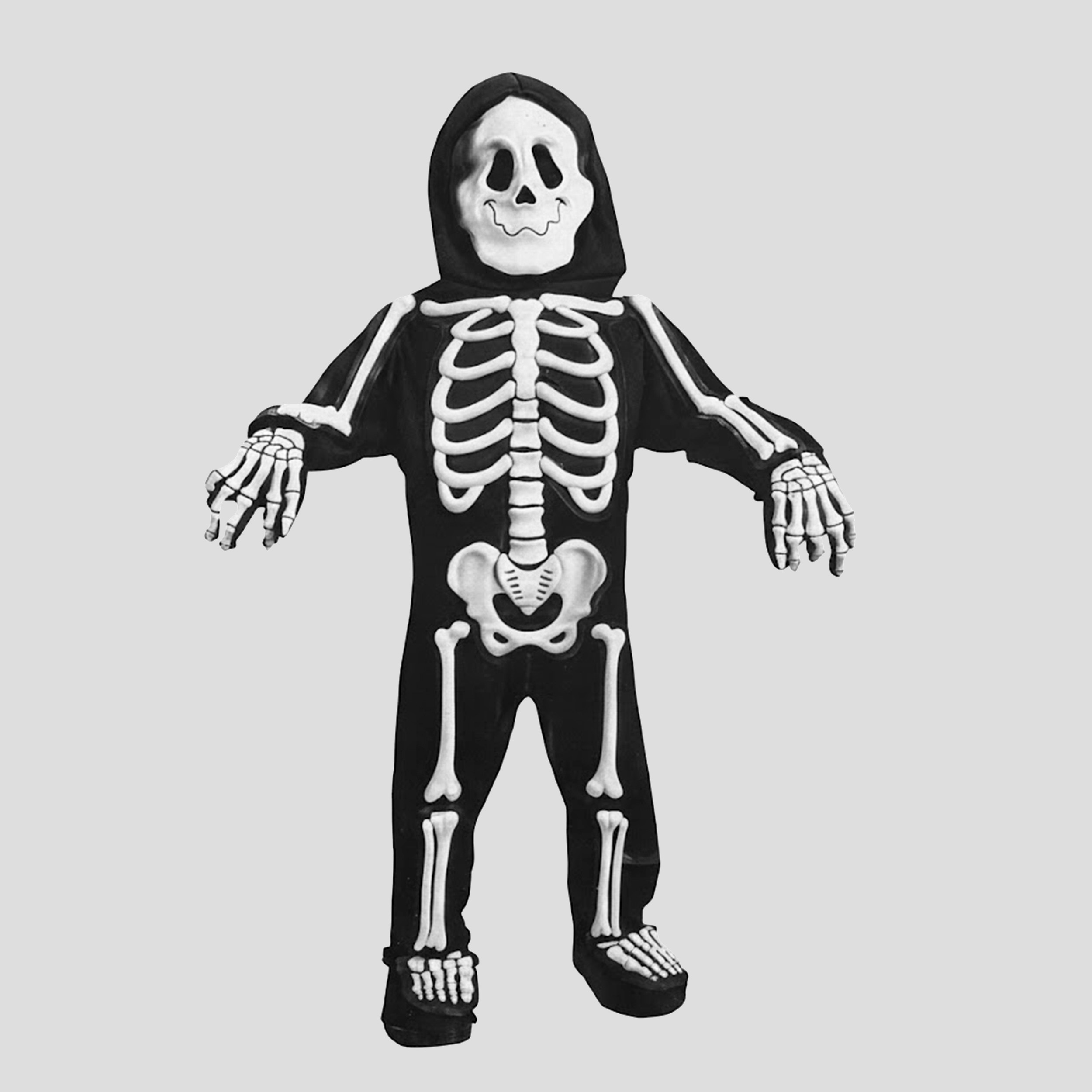 unnamed کاستوم هالووینی بچگانه مدل Skeleton Bones کد 404H0107 - Image 1