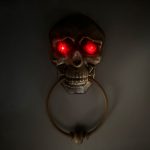 زنگ در هالووینی طرح اسکلتی مدل Red Eye کد 504H0108 4