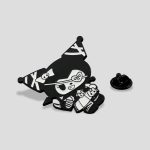 پین فلزی کرومی مدل Pirate کد FRH-104G0155 - Image 3