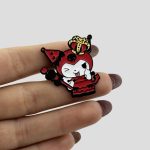 پین فلزی کرومی مدل Queen کد FRH-104G0160 - Image 4