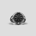 انگشتر اسکلتی مدل Helm of awe کد Njd-204H0146 - Image 3