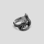 انگشتر اژدها مدل Demon Drogon کد Njd-204H0156 - Image 3