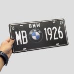 تابلو فلزی مدل BMW کد Njd-504H0193 2