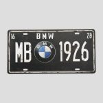 تابلو فلزی مدل BMW کد Njd-504H0193 اصلی