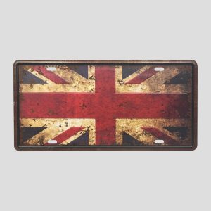 تابلو فلزی مدل England کد Njd-504H0173 اصلی