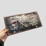 تابلو فلزی مدل Harly Davidson کد Njd-504H0143 1