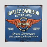 تابلو فلزی هارلی دیویدسون مدل Trade کد Njd-504H0158
