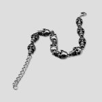 دستبند استیل اسکلتی مدل Skull Head کد Njd-204H0106 - Image 2