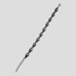دستبند استیل اسکلتی مدل Skull Head کد Njd-204H0106 - Image 3