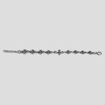 دستبند استیل کروم هارتز مدل Rood کد Njd-204H0101 - Image 3