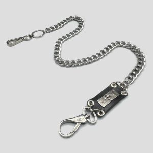زنجیر شلوار تک رشته مدل Black Label کد Njd-104H0260 1
