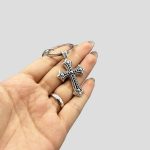 زنجیر شلوار تک رشته کروم هارتز مدل Cruciform کد Fsi-204H0201 - Image 3