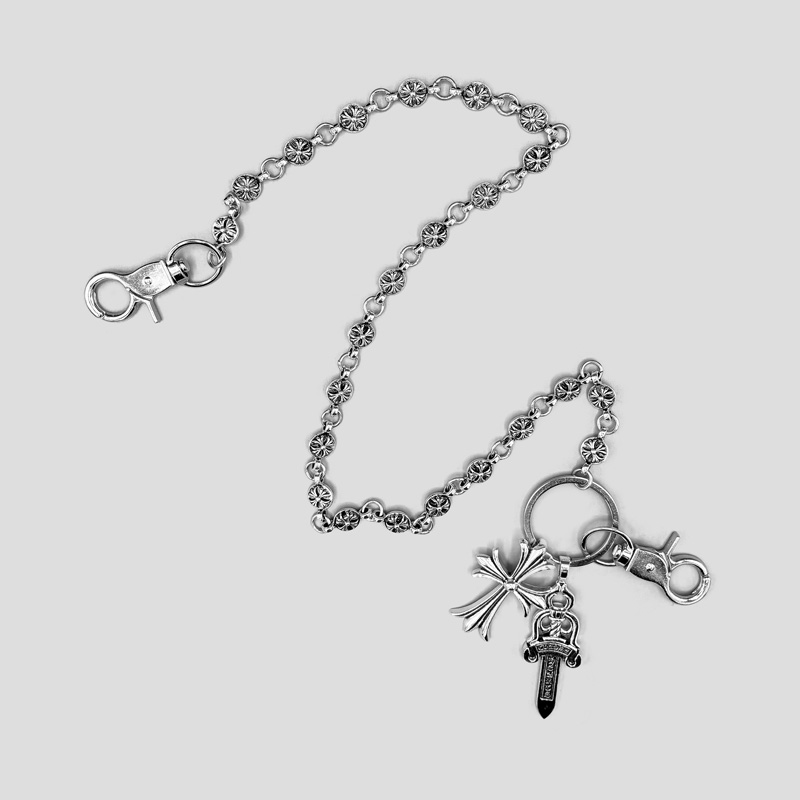 زنجیر شلوار تک رشته کروم هارتز مدل Sword کد Njd-204H0196 (3) زنجیر شلوار تک رشته کروم هارتز مدل Sword کد Fsi-204H0196 - Image 1
