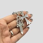 زنجیر شلوار تک رشته کروم هارتز مدل Sword کد Fsi-204H0196 - Image 4