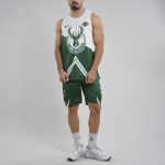 ست رکابی و شلوارک بسکتبالی اسپرت هارلی دیویدسون کد Milwaukee Bucks-PY-404H0157 سبز - Image 2