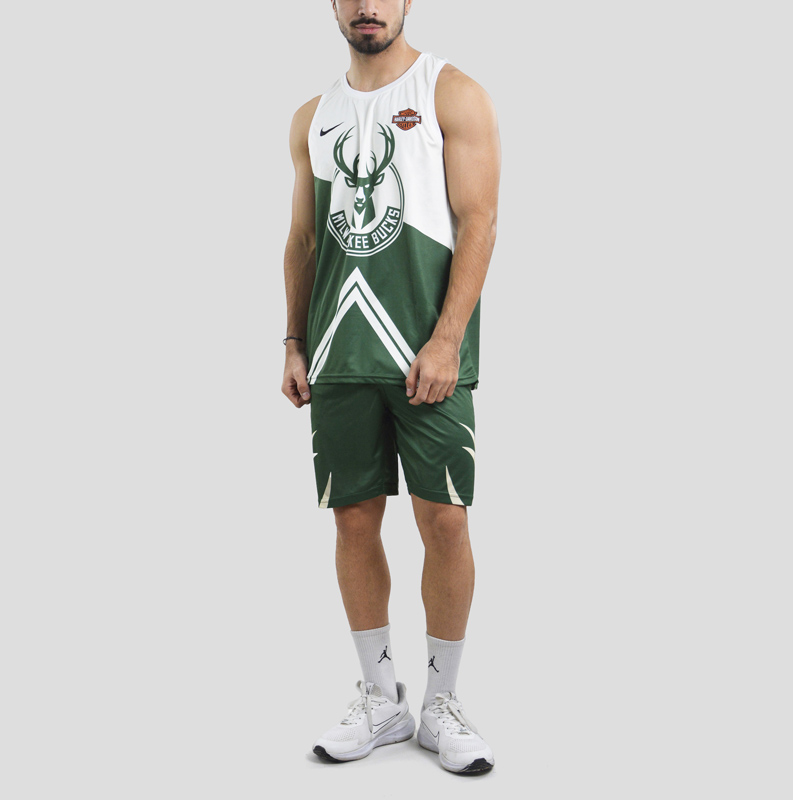 ست رکابی و شلوارک بسکتبالی اسپرت هارلی دیویدسون کد PY- Milwaukee Bucks-404H0157 سبز 8 ست رکابی و شلوارک بسکتبالی اسپرت هارلی دیویدسون کد Milwaukee Bucks-PY-404H0157 سبز - Image 1