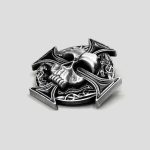 سگک کمربند اسکلتی مدل Iron Cross کد Njd-104H0300 - Image 2