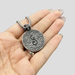 پلاک و گردنبند استیل کروم هارتز مدل Compass کد Njd-204H0171 - Image 3