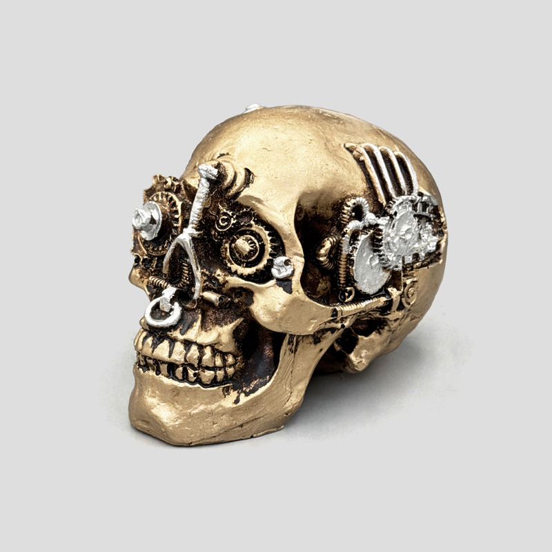 مجسمه جمجمه مدل Gear Skull کد 404K0243 مجسمه جمجمه مدل Mecha Bone کد 404K0248 - Image 1