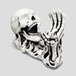 مجسمه جا بطری اسکلتی مدل Skull Holder کد 404K0293 - Image 5