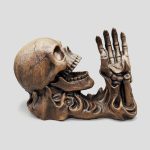 مجسمه جا بطری اسکلتی مدل Skull Holder کد 404K0293 - Image 2