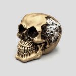 مجسمه جمجمه مدل Gear Skull کد 404K0243