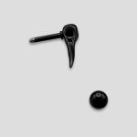 پیرسینگ طرح جمجمه کلاغ مدل Raven کد Hsn-204k0231 - Image 5