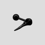 پیرسینگ طرح جمجمه کلاغ مدل Raven کد Hsn-204k0231 - Image 2