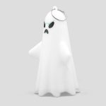 چراغ خواب طرح روح خشمگین هالووین کد 404L0308 - Image 3
