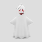 چراغ خواب طرح روح خنگول هالووین کد 404L0323