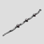 دستبند استیل اسکلتی مدل Cold Bones کد Njd-404M0321 - Image 3