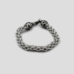 دستبند استیل اسکلتی مدل Smelti کد Njd-404M0316 - Image 2
